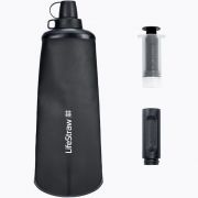 Gourde filtrante souple LifeStraw 1L - Noire