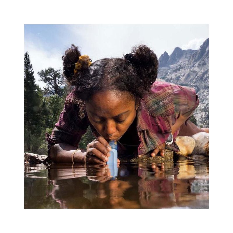 Paille filtrante LifeStraw Peak Series Solo pour eau de source naturelle