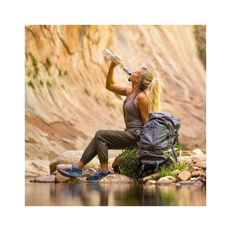 Paille filtrante LifeStraw Peak Series Solo en situation de survie