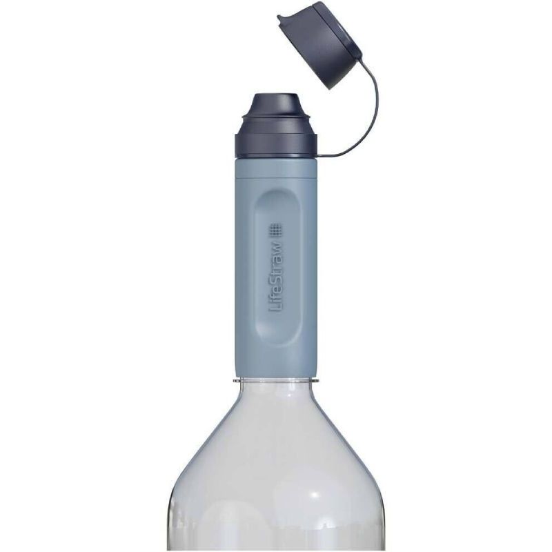 Paille filtrante LifeStraw Peak Series Solo vissée sur bouteille 28 mm