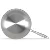 Wok 28 cm en inox Brigade Livoo