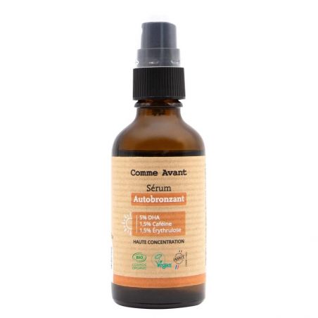 Sérum autobronzant visage & corps Bio - 50ml - Comme Avant