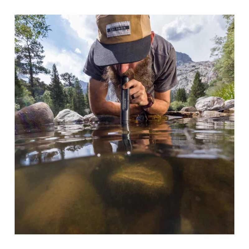 Paille filtrante LifeStraw Peak Series pour eau de source naturelle