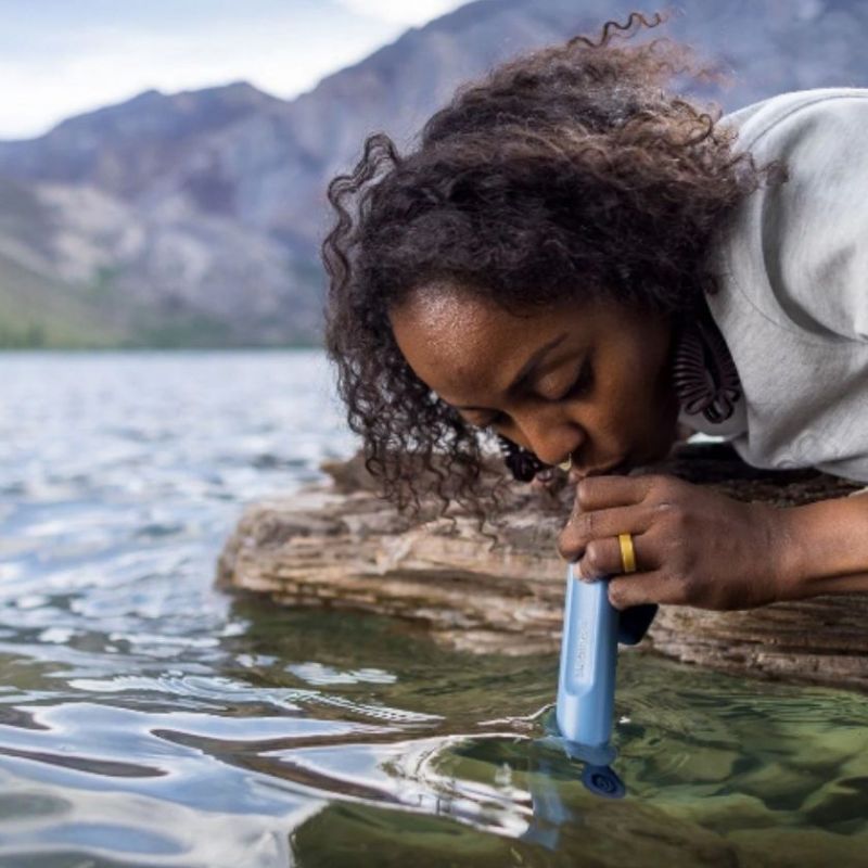 Paille filtrante LifeStraw Peak Series pour eau de source naturelle