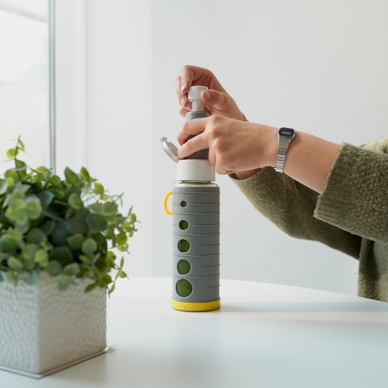 Gourde de conservation de jus sous vide