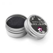 Dentifrice solide Black is Black au charbon - Boîte métal - 20 gr