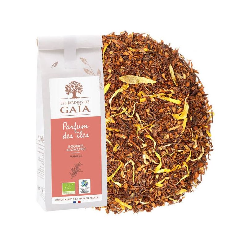 Rooibos BIO Vanille - Parfum des Îles - Vrac 100g