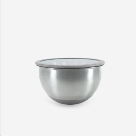 Set de 3 bols alimentaires inox + 3 rapes intégrées - PIKA