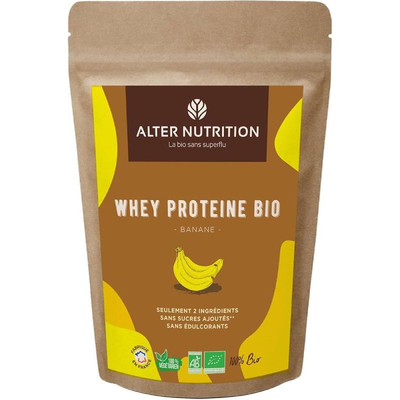 Protéine Whey Bio - Banane - 1 kg
