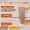 Curcuma BCM95® + Manganèse et Vitamine C - Cure 2 mois
