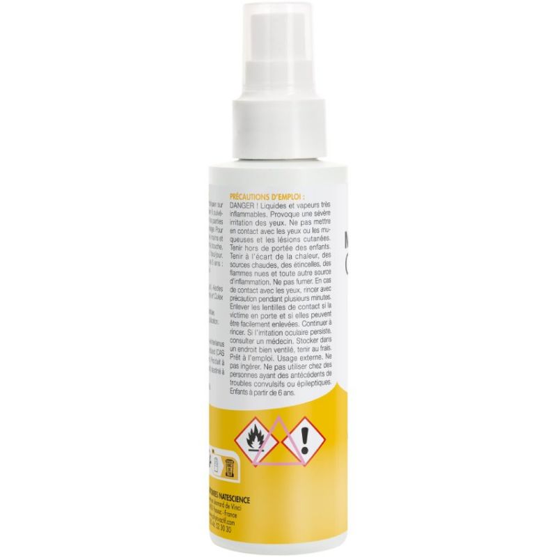 Spray peau anti Moustique - Actif Végétal - Zones infestées