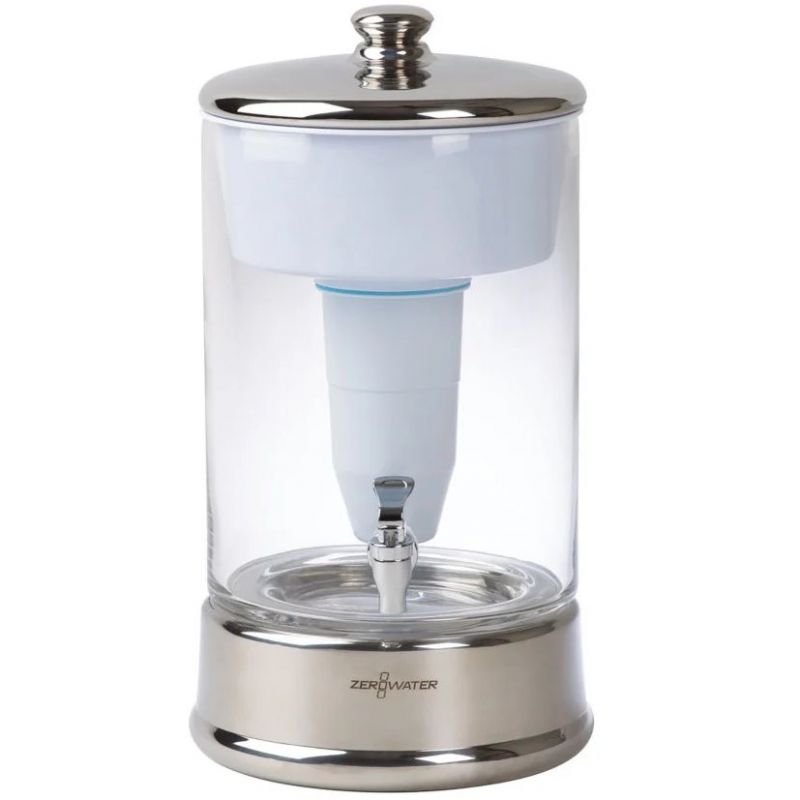 Fontaine filtrante 9L en verre ZeroWater
