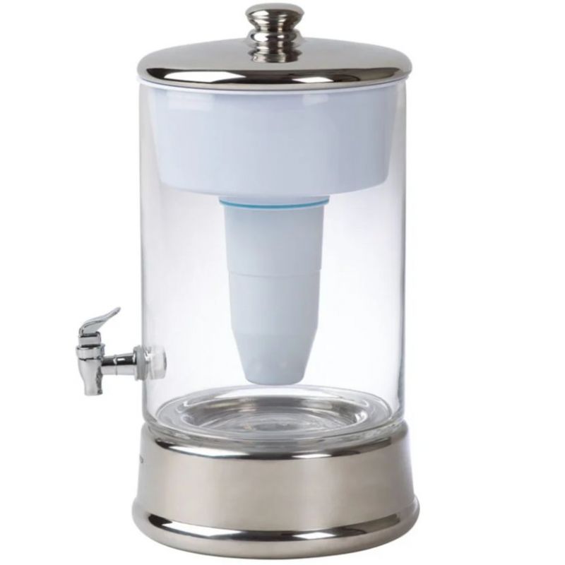 Fontaine à eau filtrante ZeroWater 9L en verre