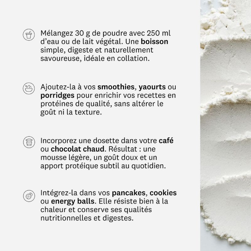 Isolat de Caséine BIO Micellaire - Chocolat - 900 gr