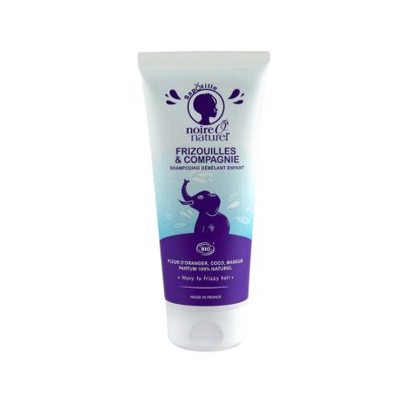 Frizouilles & Compagnie - Shampooing Démêlant BIO pour Enfants - Noire O naturel