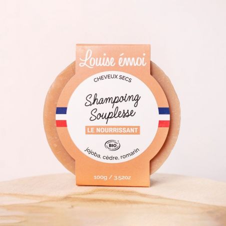 Shampoing solide bio Le Nourrissant - Cheveux sec