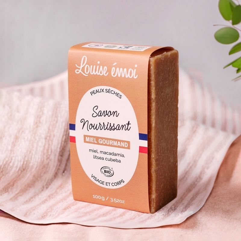 Savon à froid bio Gourmandise de Miel