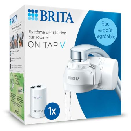 Système de filtration BRITA ON TAP V + 1 filtre