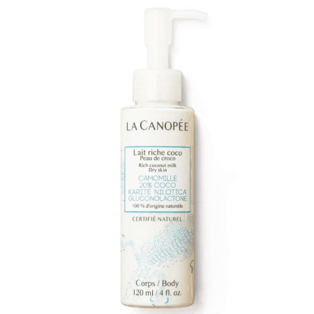 Lait riche coco hydratant et apaisant - 120ml - La Canopée