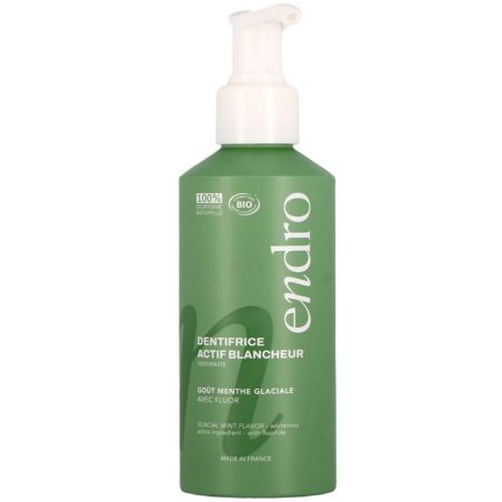 Dentifrice actif blancheur (menthe glaciale) ENDRO - Endro Cosmétiques