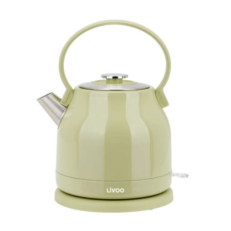 Bouilloire rétro 1,5L Matcha - 2200W - Livoo