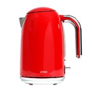 Bouilloire rétro 1,7L Rouge - 2200W