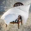 Édredon gonflant blanc 140 x 160 cm Manufacture Castex