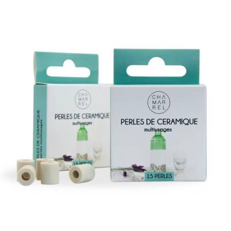 Perles de céramique EM - 2 x Boîtes de 15 perles - Chamarrel