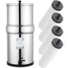 Filtre à gravité British Berkefeld 8,5L avec 4 cartouches Ultra Sterasyl