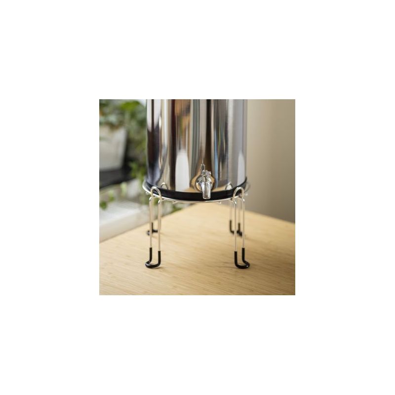 Support inox Ø24,5 cm pour filtre à gravité - Pure Filters Family, Royal Berkey, British Berkefeld 12L