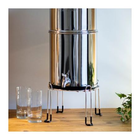 Support inox Ø24,5 cm pour filtre à gravité - Pure Filters Family, Royal Berkey, British Berkefeld 12L