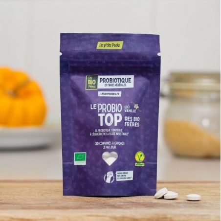 Probiotop BIO - Probiotique et fibres végétales - Cure 15 jours