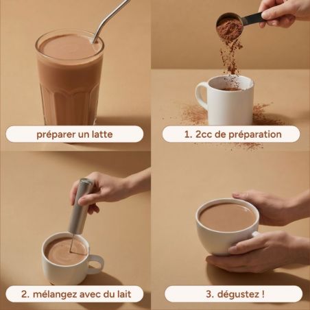 Macaccino nuMorning : préparation