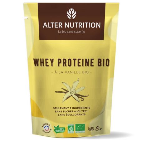 Protéine Whey Bio - Vanille - 200 gr - Alter Nutrition - Alter Nutrition