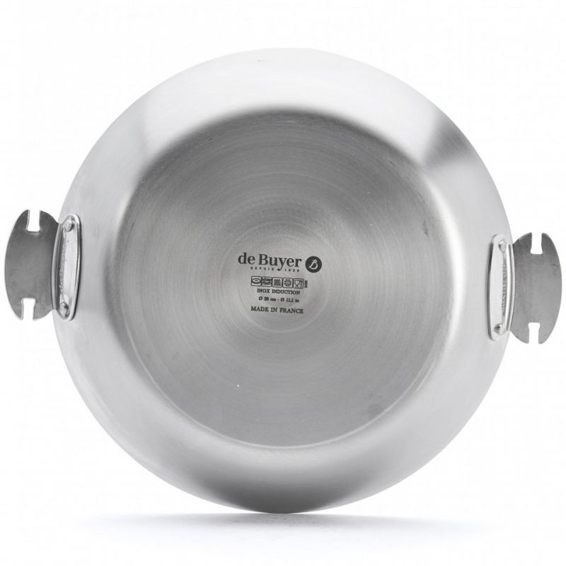 Poêle en inox amovible ALCHIMY LOQY Ø32cm De Buyer