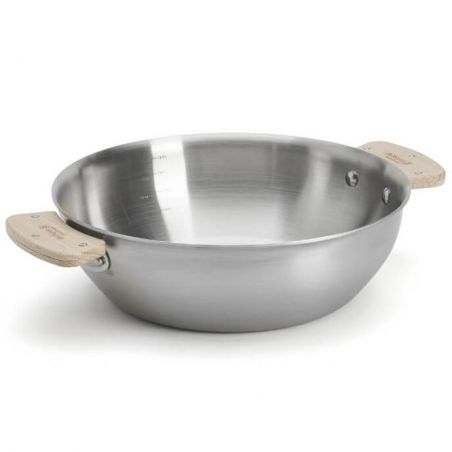 Sauteuse bombée inox amovible ALCHIMY LOQY Ø24cm De Buyer
