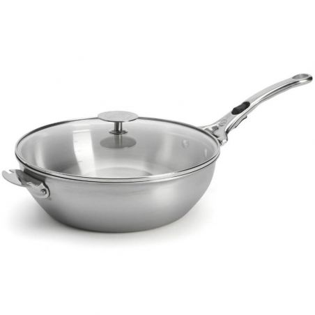 Sauteuse bombée inox amovible ALCHIMY LOQY Ø24cm De Buyer