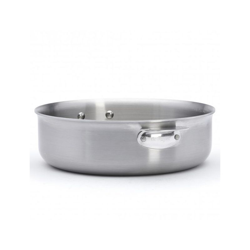 Sauteuse droite inox amovible ALCHIMY LOQY Ø24cm De Buyer