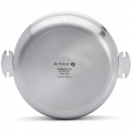 Sauteuse droite inox amovible ALCHIMY LOQY Ø24cm De Buyer