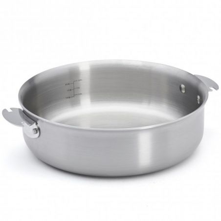 Sauteuse droite inox amovible ALCHIMY LOQY Ø24cm De Buyer - De Buyer