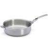 Sauteuse droite inox amovible ALCHIMY LOQY Ø24cm De Buyer