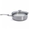 Sauteuse droite inox amovible ALCHIMY LOQY Ø24cm De Buyer