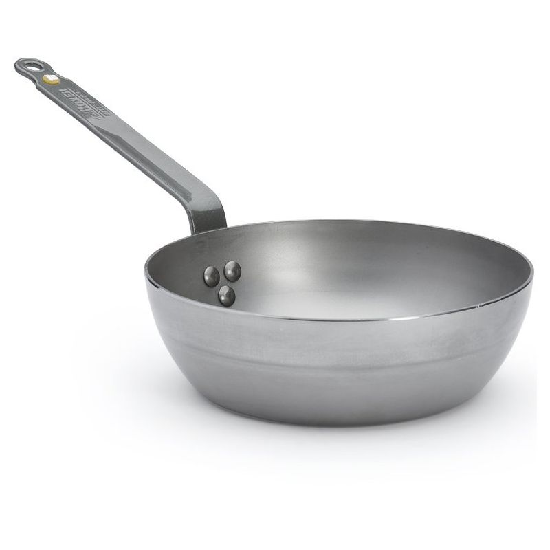 Sauteuse paysanne en acier MINERAL B Ø24cm De Buyer