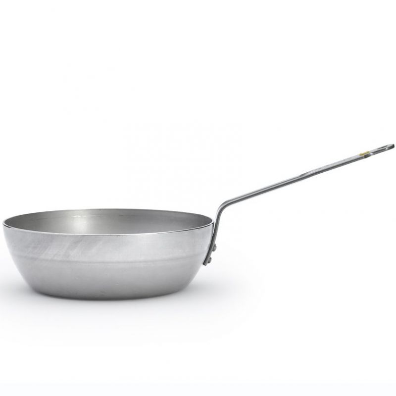 Sauteuse paysanne en acier MINERAL B Ø24cm De Buyer