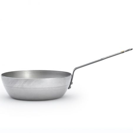 Sauteuse paysanne en acier MINERAL B Ø24cm De Buyer