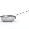 Sauteuse paysanne en acier MINERAL B Ø24cm De Buyer