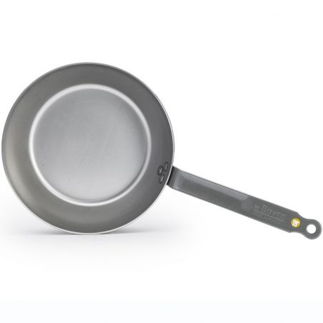 Sauteuse paysanne en acier MINERAL B Ø24cm De Buyer