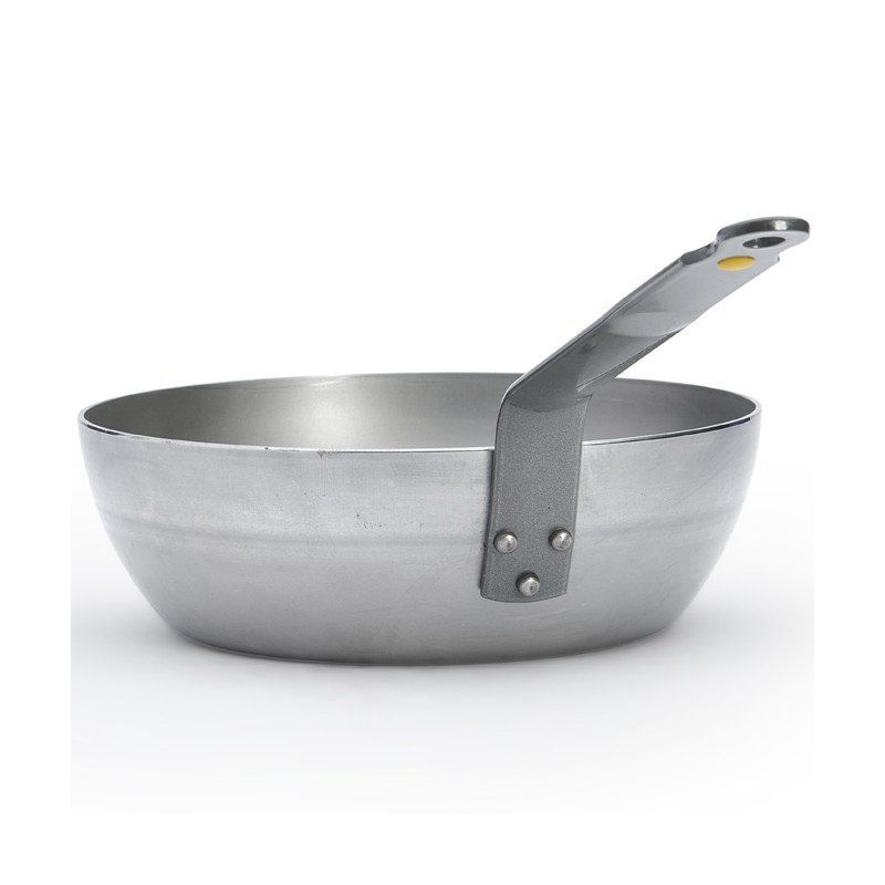 Sauteuse paysanne en acier MINERAL B Ø24cm De Buyer
