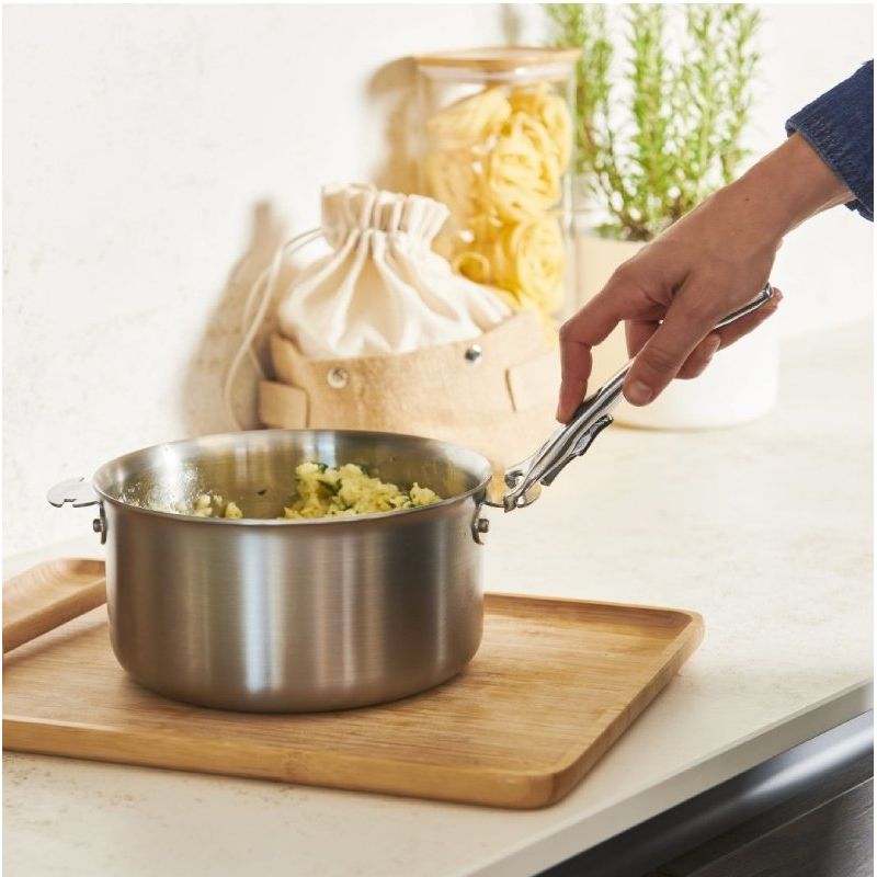 Batterie de 3 pièces inox ALCHIMY LOQY De Buyer