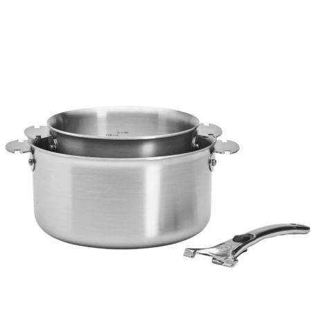 Batterie de 3 pièces inox ALCHIMY LOQY De Buyer - De Buyer